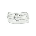 thumbnail image 1 of INSPIRE CHIC Stylish Women's Clear Waist Belts Transparent Belts Pin Buckle Silver 68-85cm/26.77-33.46", 1 of 4