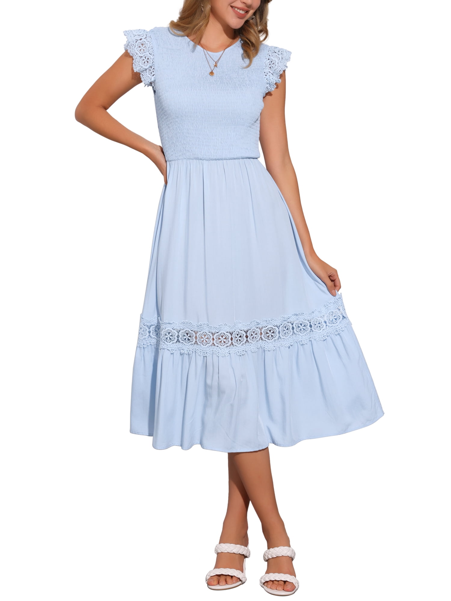 Nina - Boho Summer Midi Dress