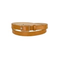 thumbnail image 1 of INSPIRE CHIC Thin Waist Belts for Women Rectangle Pin Buckle Skinny Leather Belt for Pants Dress, 1 of 4