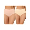 thumbnail image 1 of NOMADIC NOOK Underwear for Women High Waist Shaping Tummy Control Panties Breathable Brief 2 Packs, 1 of 4