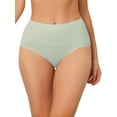 thumbnail image 1 of INSPIRE CHIC Underwear for Women High Waist Shaping Tummy Control Panties Breathable Brief M Green, 1 of 4