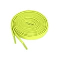 thumbnail image 1 of INSPIRE CHIC Unisex 2 Pairs Double Layers Hollow Shoestrings Flat Shoelaces Fluorescent Yellow 100cm / 39.37", 1 of 4