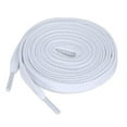 thumbnail image 1 of INSPIRE CHIC Unisex 2 Pairs Double Layers Hollow Shoestrings Flat Shoelaces White 100cm / 39.37", 1 of 4