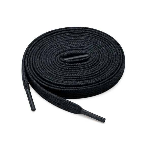 INSPIRE CHIC Unisex 2 Pairs Waxed Cotton Flat Shoelaces for Work Boots Casual Shoes Blue 120cm / 47.24"