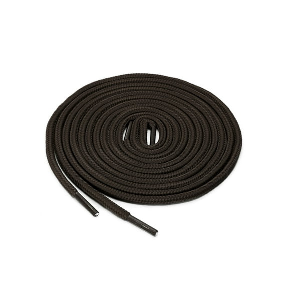 INSPIRE CHIC Unisex 1/5" Thick 2 Pairs Round Shoelace for Casual Sneakers Dark Coffee 120cm / 47.24"
