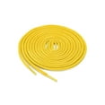 thumbnail image 1 of INSPIRE CHIC Unisex 1/5" Thick 2 Pairs Round Shoelace for Casual Sneakers Gold Yellow 150cm / 59.05", 1 of 4