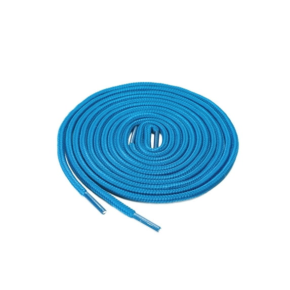 INSPIRE CHIC Unisex 1/5" Thick 2 Pairs Round Shoelace for Casual Sneakers Light Blue 70cm / 27.55"