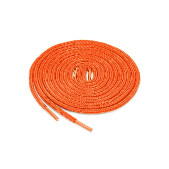 INSPIRE CHIC Unisex 1/5" Thick 2 Pairs Round Shoelace for Casual Sneakers Orange 70cm / 27.55"