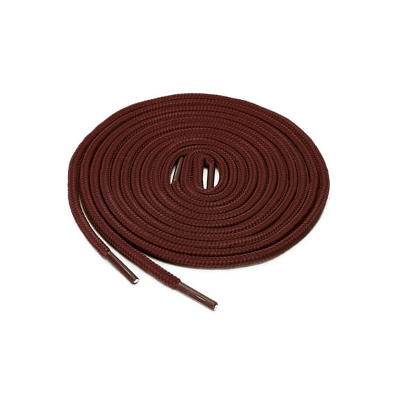 INSPIRE CHIC Unisex 1/5" Thick 2 Pairs Round Shoelace for Casual Sneakers Rust Red 90cm / 35.43"