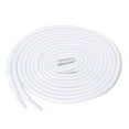 thumbnail image 1 of INSPIRE CHIC Unisex 1/5" Thick 2 Pairs Round Shoelace for Casual Sneakers White 120cm / 47.24", 1 of 4