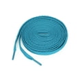 thumbnail image 1 of INSPIRE CHIC Unisex 5 Pairs High Durability Athletic Flat Shoelaces for Sneakers Pink Blue 130 cm/51", 1 of 5