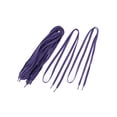 thumbnail image 1 of INSPIRE CHIC Unisex Athletic Sports Sneaker Flat Shoelace Strings Laces 110 x 0.8cm/43" x 0.3"(L*W) Dark Purple, 1 of 3