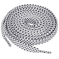 thumbnail image 1 of INSPIRE CHIC Unisex Double Layer Flat Hollow Shoelaces for Sneaker 100 cm/39.5" White-Black, 1 of 4
