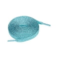 thumbnail image 1 of INSPIRE CHIC Unisex Glitter Shiny Metallic Sparkling Flat Sneakers Shoelace 140cm/55.12" Lake Blue, 1 of 4
