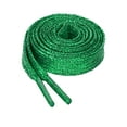 thumbnail image 1 of INSPIRE CHIC Unisex Glitter Shiny Metallic Sparkling Flat Sneakers Shoelace 150cm/59.06" Green, 1 of 6