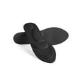 thumbnail image 1 of INSPIRE CHIC Unisex Massaging Memory Damping Foot Support Cut Insoles 1 pair-W6-8.5/M5-8 Black, 1 of 5