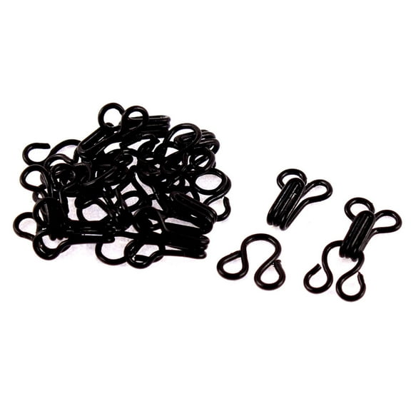 Gender Neutral Metal Hook Eyes Underwear Clothing Clasp Buttons