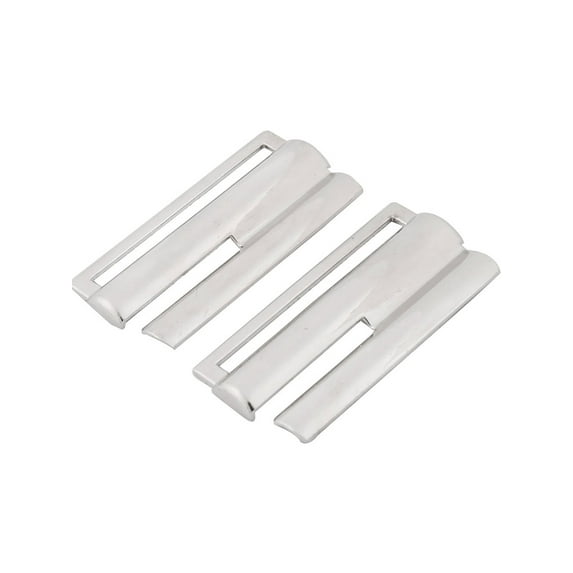 INSPIRE CHIC Unisex Metal Waist Belt Interlocking Buckle Replacement Part Silver