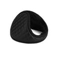 thumbnail image 1 of INSPIRE CHIC Unisex Outdoor Winter Warm Earmuffs Headband Behind The Head Black-Leather Surface L(16.5"x5"), 1 of 5