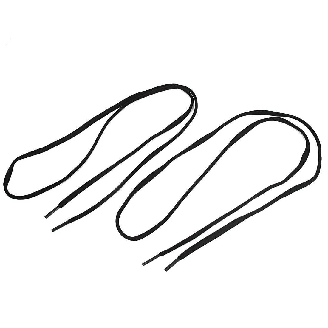 Allegra K Unisex Plastic Tip Round Shoelaces Sneakers Strings Cords