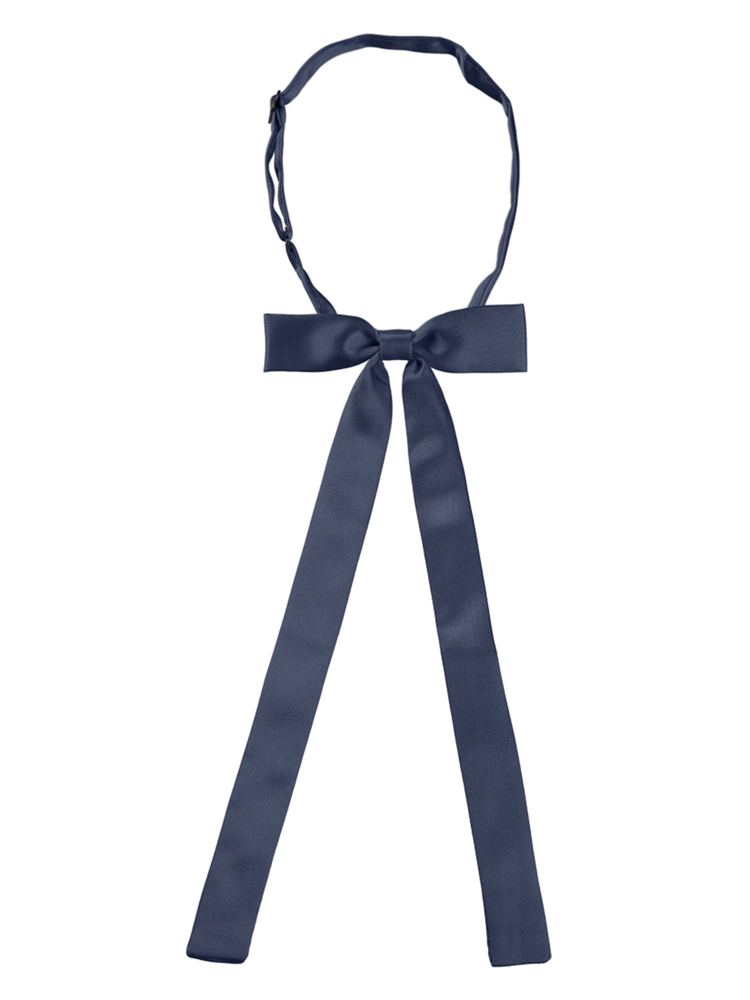 INSPIRE CHIC Unisex Pre-tied String Bow Tie String Tie Solid Color ...