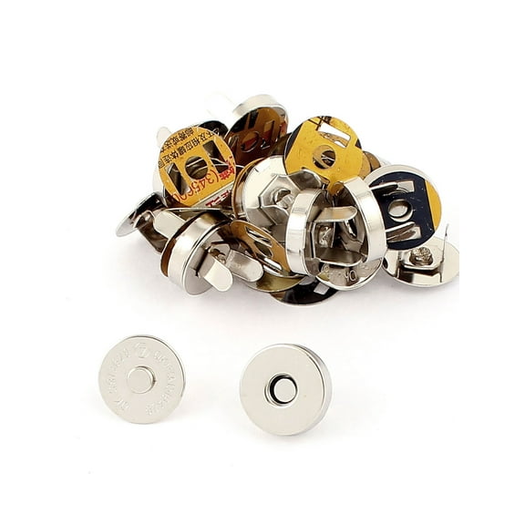 INSPIRE CHIC Unisex Purse Bag Button Magnetic Snaps Closures 10pcs