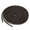 thumbnail image 1 of INSPIRE CHIC Unisex Round Rope Braided Waxed Shoelaces for Casual Dress Boots Shoes Coffee Color 140 cm/55', 1 of 4