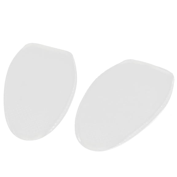 INSPIRE CHIC Unisex Shoes Silicone Gel Insert Half Cushions Pad Insoles Clear