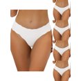 thumbnail image 1 of NOMADIC NOOK Unlined Panties for Women No Show Invisible Brief 5 Packs, 1 of 4