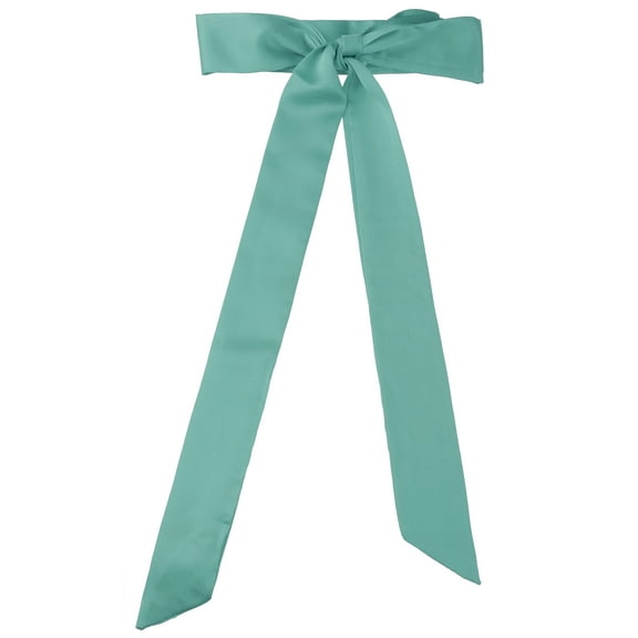 INSPIRE CHIC Women Skinny Scarf Solid Color Pure Long Scarves Neckerchief