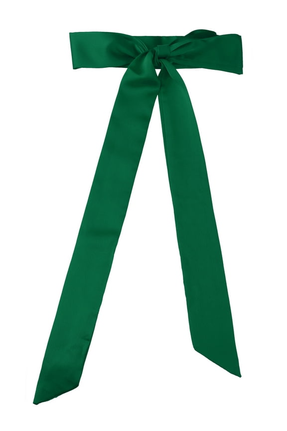 Women Skinny Scarf Solid Color Pure Long Scarves Neckerchief