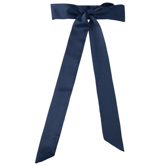 INSPIRE CHIC Women Skinny Scarf Solid Color Pure Long Scarves Neckerchief