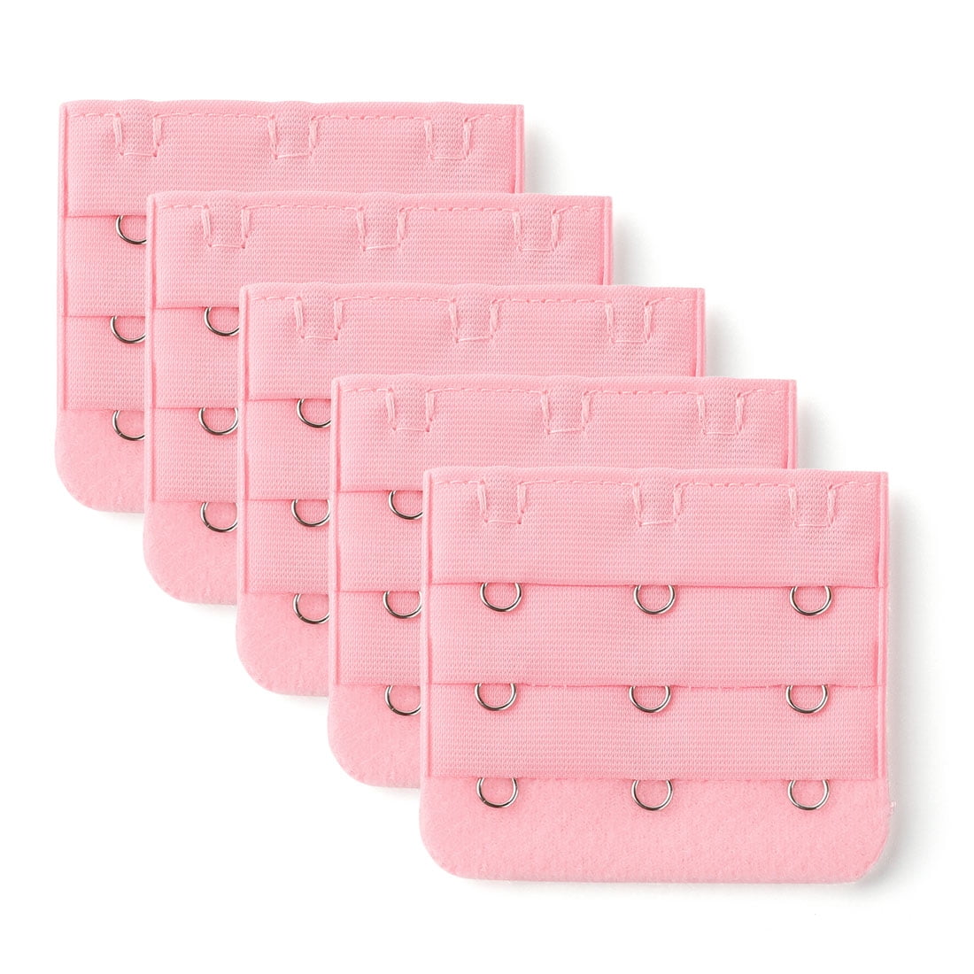 Allegra K Women's 3 Hook Bra Extenders Extension Buckle Hooks