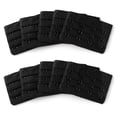 thumbnail image 1 of INSPIRE CHIC Women's 3 Rows 4 Hooks Bra Extenders Straps Extension Black 3 Rows 4 Hooks 10 Pcs, 1 of 5