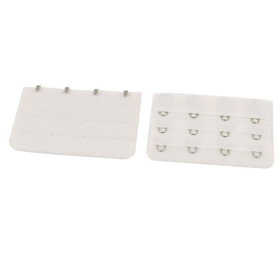 INSPIRE CHIC Women's 3 Rows 4 Hooks Brassiere Underwear Strap Extender