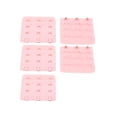 thumbnail image 1 of INSPIRE CHIC Women's 3 Rows Hooks Bra Back Extenders Strap Pink 5pcs, 1 of 1