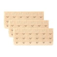 thumbnail image 1 of INSPIRE CHIC Women's 3 x 6 Hooks Bra Extender Brassiere Eye Tape Strap Skin Color-2 3 Rows 6 Hooks 3 Pcs, 1 of 5
