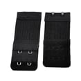 thumbnail image 1 of INSPIRE CHIC Women's 3pcs 2 x 2 Hook and Elastic Extension Bra Extender, 1 of 2