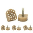 thumbnail image 1 of INSPIRE CHIC Plastic Shoes High Heel Tips for Women 8 PCS Replacement Beige 1.8 x 1.5 x 2cm, 1 of 6
