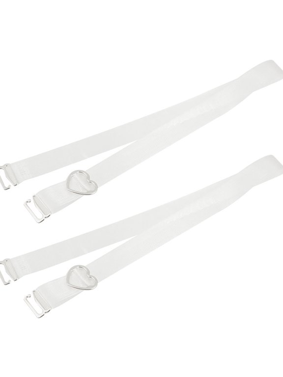 Women's Adjustable Soft Plastic Invisible Bra Shoulder Strap