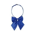 thumbnail image 1 of INSPIRE CHIC Women's Adjustable Solid Color Pre-tied Bowknot Uniform Bow Tie Royal Blue, 1 of 5