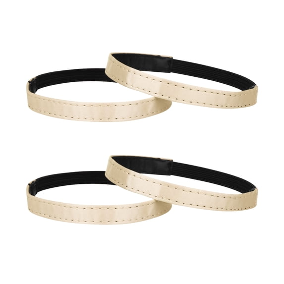 INSPIRE CHIC Women's Anti-Slip Elastic Shoe Ankle Straps Detachable Shoe Strap Band for Heels Champagne 24.5cm/9.65"