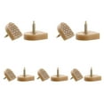 thumbnail image 1 of INSPIRE CHIC 10 Pcs Plastic Shoes High Heel Tips for Ladies - Comfortable and Durable Replacement Tips Beige 22 x 21 x 20mm / 8.7" x 8.3" x 7.9"(L*W*T), 1 of 5