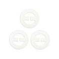 thumbnail image 1 of Bra Shoulder Strap Clips Buckles Bra Strap Anti-Slip Buckles Straps for Women White-Round Shape, 1 of 6