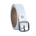 thumbnail image 1 of INSPIRE CHIC Women's Casual Leather Fashionable Stylish Retro Belt White Fit waist 35-41 inches, 1 of 6