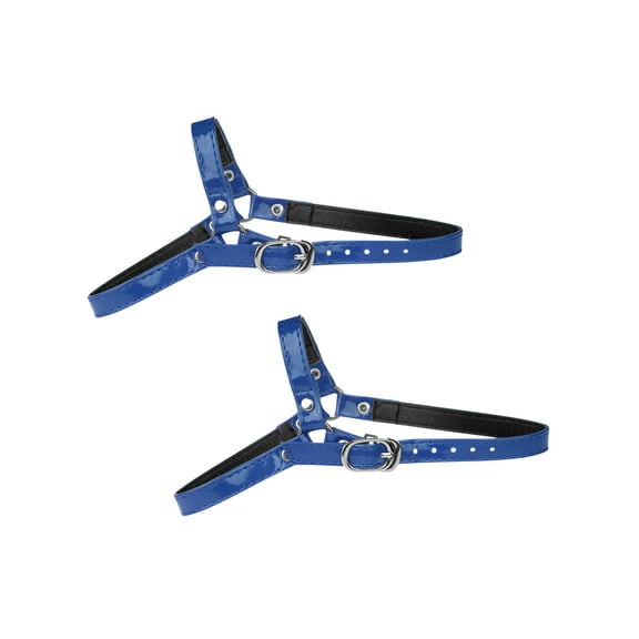 INSPIRE CHIC Women's Detachable Adjustable Anti-Slip Shoe Straps with Buckle