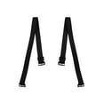 thumbnail image 1 of INSPIRE CHIC Women's Elastic Band Adjustable Bra Straps Black Width:0.59"/1.5cm, 1 of 2