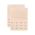 thumbnail image 1 of INSPIRE CHIC Women's Elastic Bra Hook Extensions 3 Rows 2 Pcs Skin Color-2, 1 of 6
