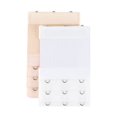 thumbnail image 1 of INSPIRE CHIC Women's Elastic Bra Hook Extensions 3 Rows 2 Pcs Skin Color 1 and White, 1 of 6
