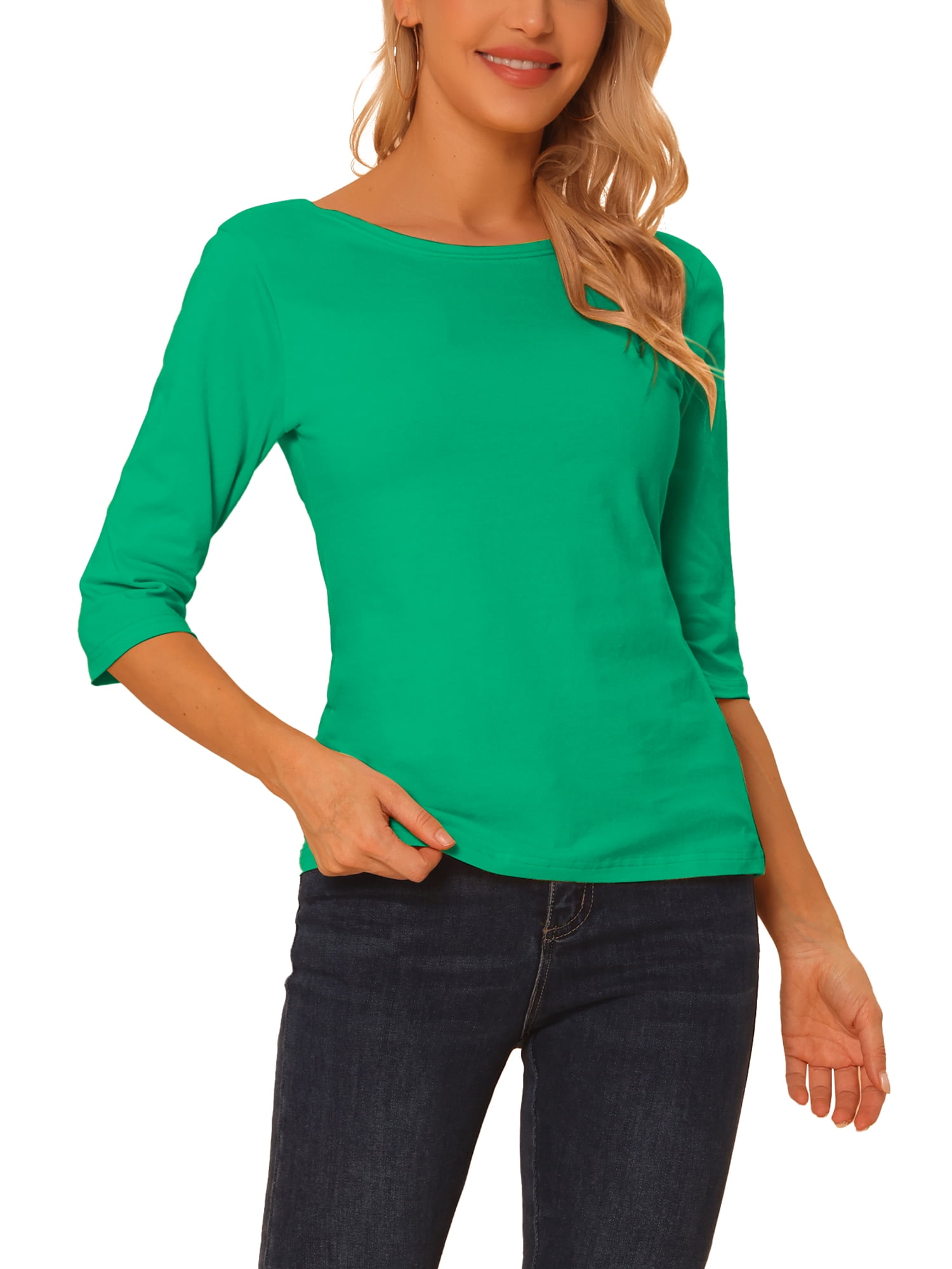 Lee women's Cropped Tee - Loose Fit Boxy Tee for Workouts